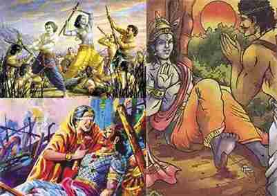 Gandhari’s Curse and the Demise of Krishna